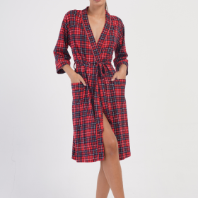 SZLAFROK DAMSKI bawełniany model: 4070433029 (L, XL, XXL)