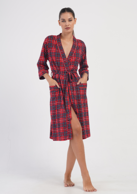 SZLAFROK DAMSKI bawełniany model: 4070433029 (L, XL, XXL)