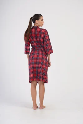 SZLAFROK DAMSKI bawełniany model: 4070433029 (L, XL, XXL) - obrazek 2