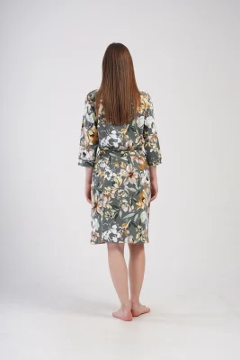 SZLAFROK DAMSKI bawełniany model: 4080160171 (M, L, XL, XXL) - obrazek 2