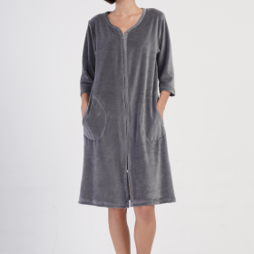 SZLAFROK DAMSKI na suwak model: 4082620000 (M, L, XL, XXL)