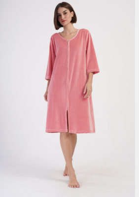 SZLAFROK DAMSKI na suwak model: 4082630000 (1XL, 2XL, 3XL, 4XL)