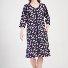 SZLAFROK DAMSKI na suwak model: 4091270911 (5XL, 6XL, 7XL)