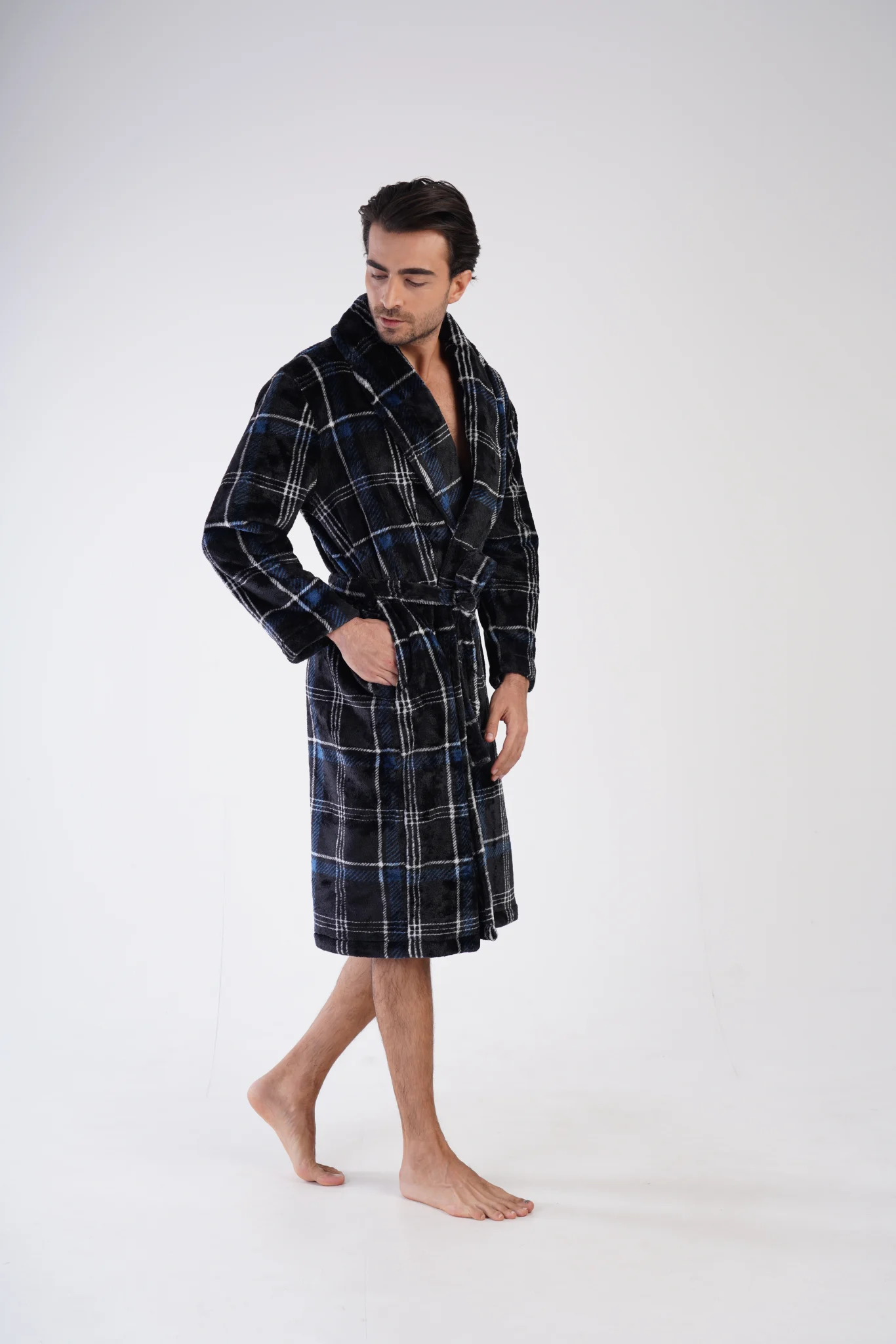SZLAFROK MĘSKI SOFTOWY model: 3100850420 (M, L, XL, XXL) - obrazek 4