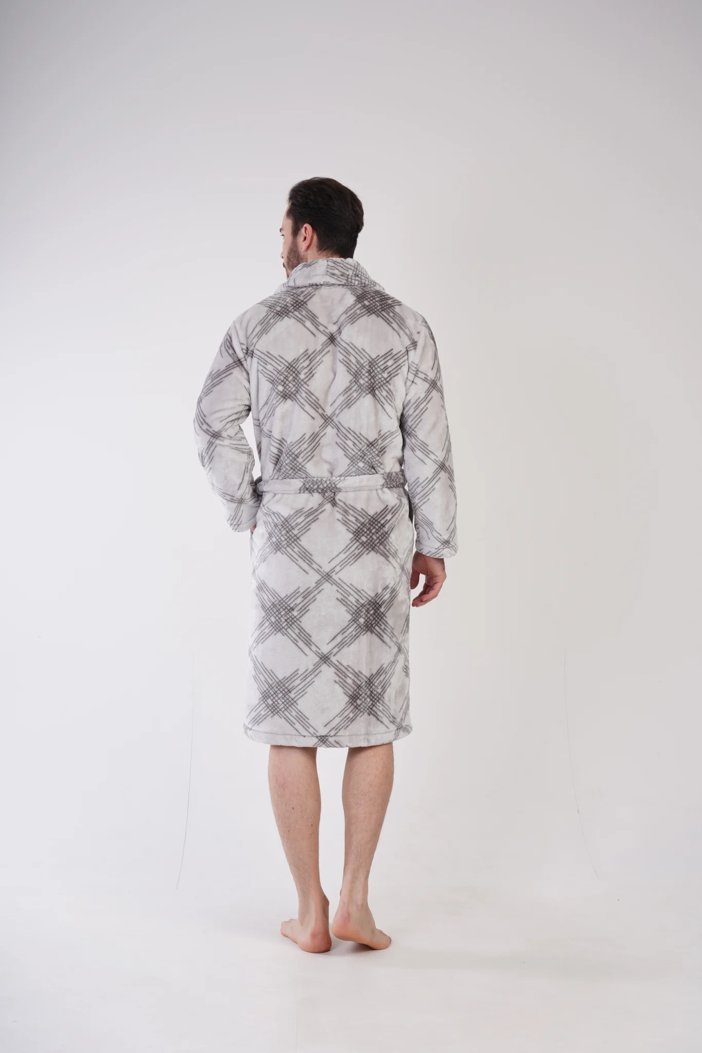 SZLAFROK MĘSKI SOFTOWY model: 3100860340 (M, L, XL, XXL) - obrazek 2
