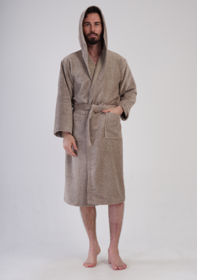 SZLAFROK MĘSKI FROTTE  model: 1617660000 (L, XL, XXL)