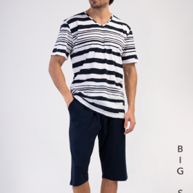 PIŻAMA MĘSKA model: 4080801340 (1XL, 2XL, 3XL, 4XL)