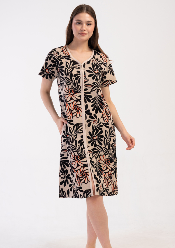 SZLAFROK DAMSKI na suwak model: 4080663526 (M, L, XL, XXL)