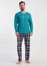 PIŻAMA MĘSKA interlock model: 5032230424 (M, L, XL, XXL)