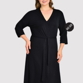 SZLAFROK DAMSKI wiskozowy model: B9166 (2XL, 3XL, 4XL, 5XL)