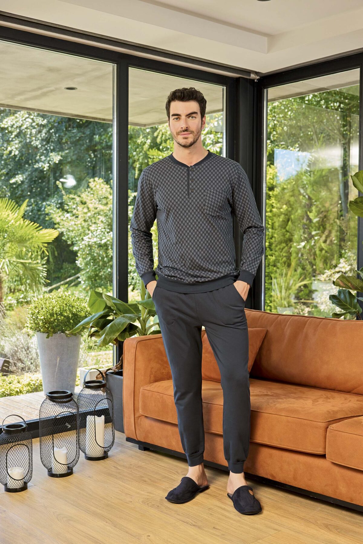 PIŻAMA MĘSKA model: 240868 (M, L, XL, XXL) - obrazek 2