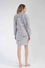 KOSZULA NOCNA DAMSKA Polarowa model: 3030450275 (S, M, L, XL) - obrazek 2