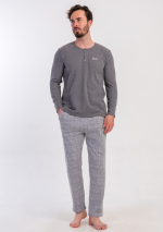 PIŻAMA MĘSKA Interlock model: 5010030000 (1XL, 2XL, 3XL, 4XL)