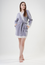 SZLAFROK DAMSKI Polarowy model: 2030680000 (S, M, L, XL)