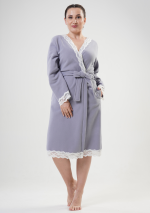 SZLAFROK DAMSKI polarowy model: 2030670000 (1XL, 2XL, 3XL, 4XL)