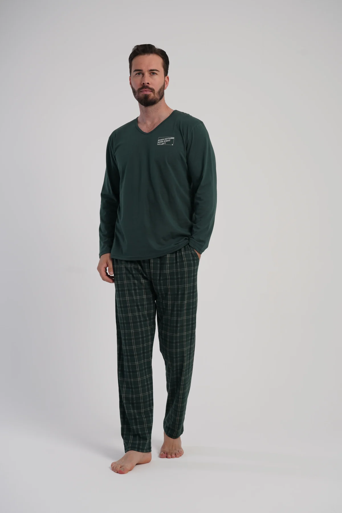 PIŻAMA MĘSKA model: 5031135080 (M, L, XL, XXL) - obrazek 4