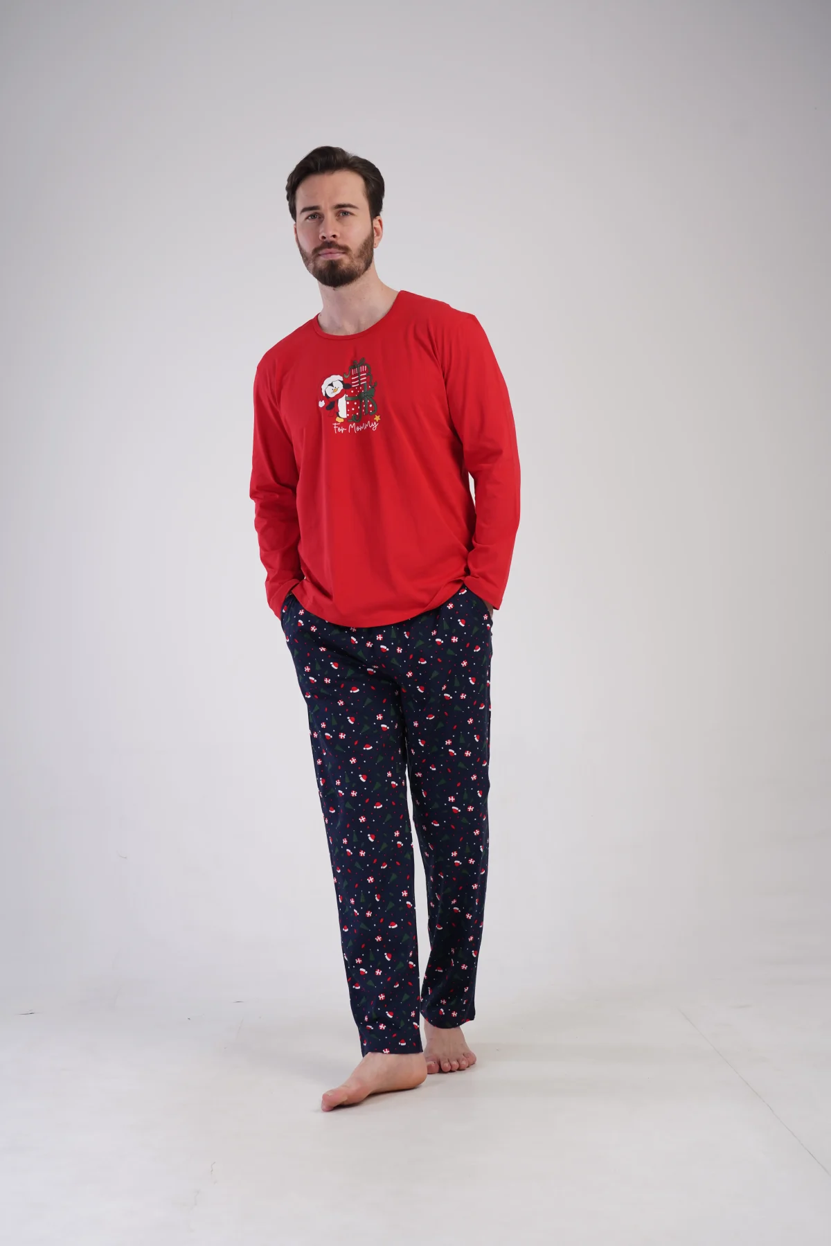 PIŻAMA MĘSKA model: 5020557029 (S, M, L, XL) - obrazek 4