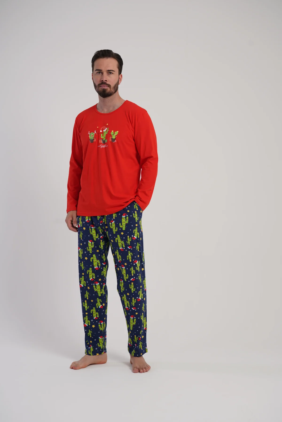PIŻAMA MĘSKA model: 5032772057 (S, M, L, XL) - obrazek 4