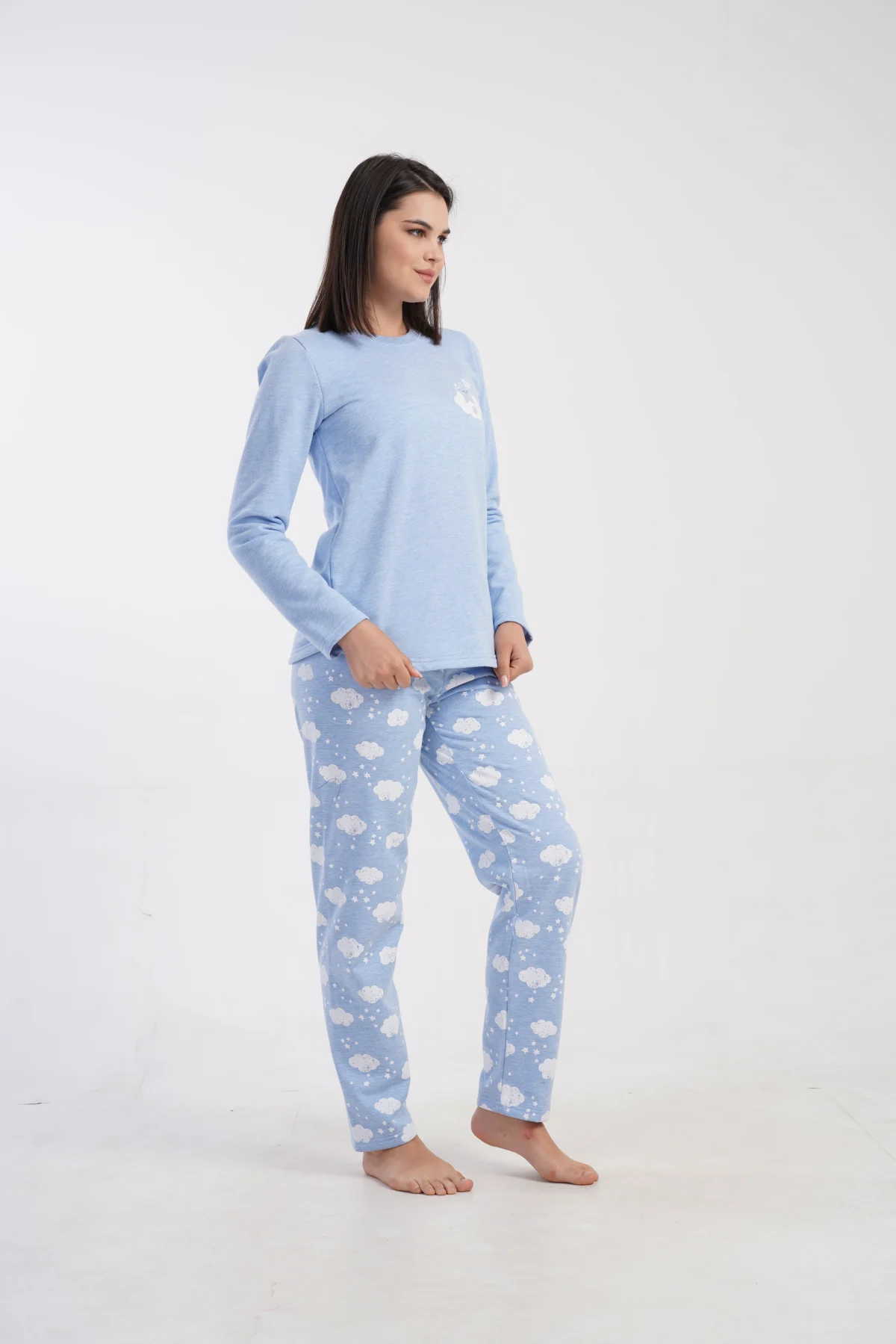 PIŻAMA DAMSKA ocieplana model: 5030881071 (S, M, L, XL) - obrazek 3