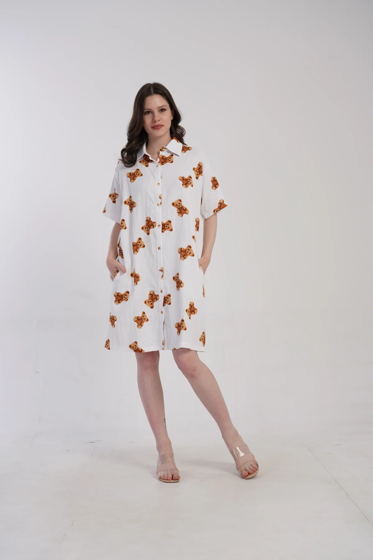 KOSZULA NOCNA DAMSKA model: 4120246908 (S, M, L, XL) - obrazek 3