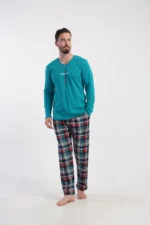 PIŻAMA MĘSKA interlock model: 5032230424 (M, L, XL, XXL) - obrazek 5