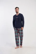 PIŻAMA MĘSKA interlock model: 5032230424 (M, L, XL, XXL) - obrazek 5