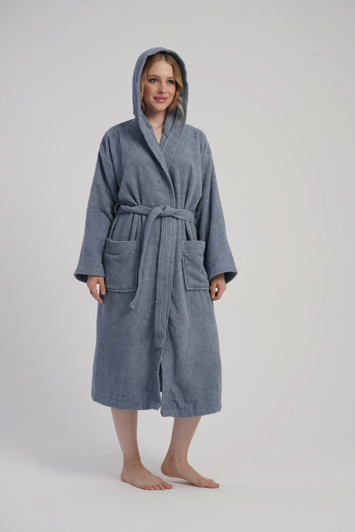 SZLAFROK DAMSKI FROTTE model: 1618690000 (M, L, XL, XXL) - obrazek 5