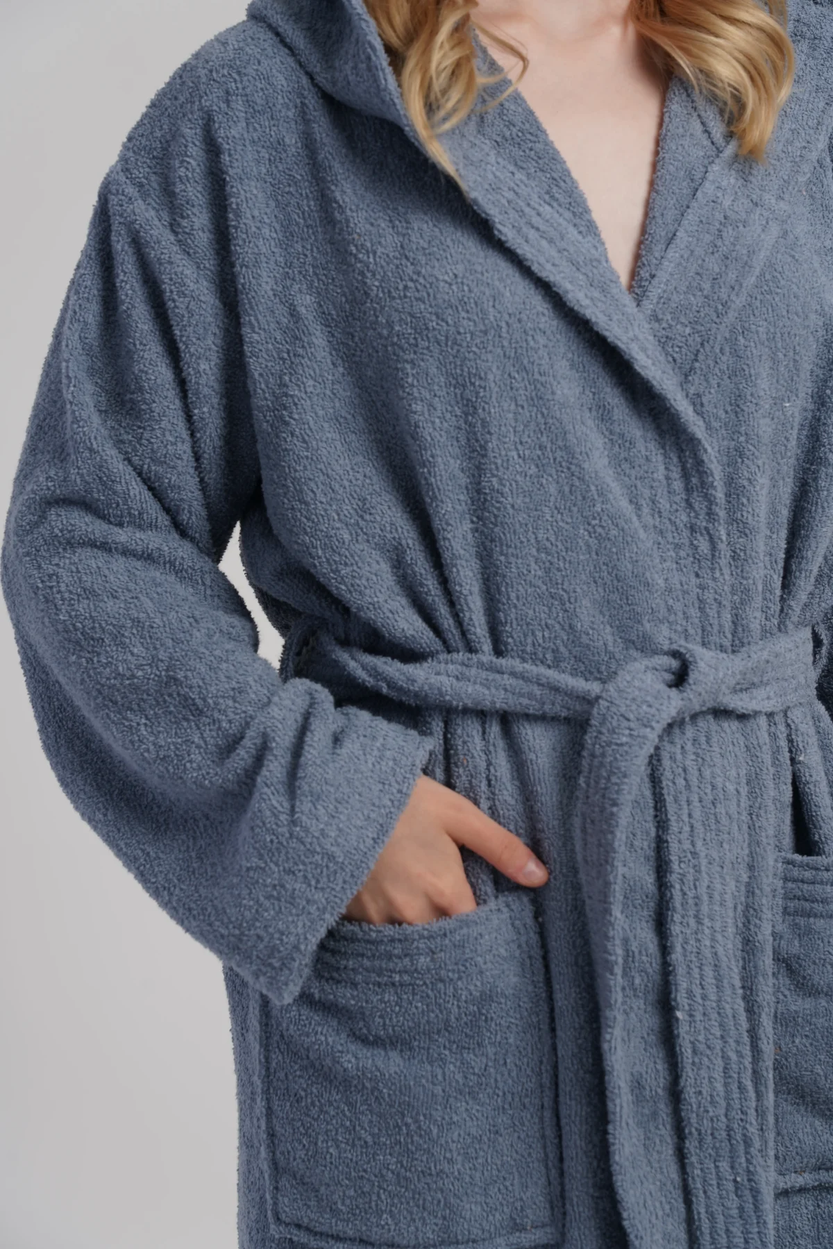 SZLAFROK DAMSKI FROTTE model: 1618690000 (M, L, XL, XXL) - obrazek 3