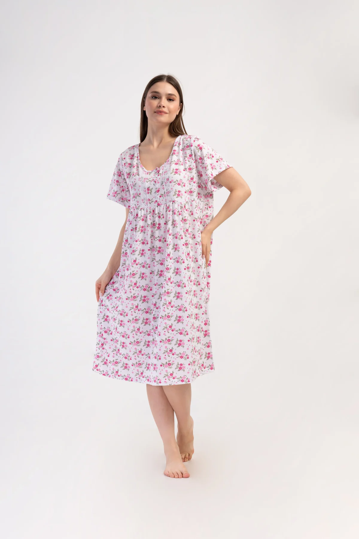 KOSZULA NOCNA DAMSKA model: 1617863009 (1XL, 2XL, 3XL, 4XL) - obrazek 4