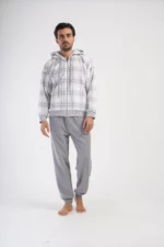 PIŻAMA MĘSKA polarowa model: 4030690299 (S, M, L, XL) - obrazek 3