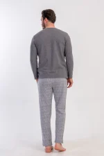 PIŻAMA MĘSKA Interlock model: 5010030000 (1XL, 2XL, 3XL, 4XL) - obrazek 2