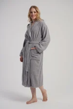 SZLAFROK DAMSKI FROTTE model: 1618690000 (M, L, XL, XXL) - obrazek 4