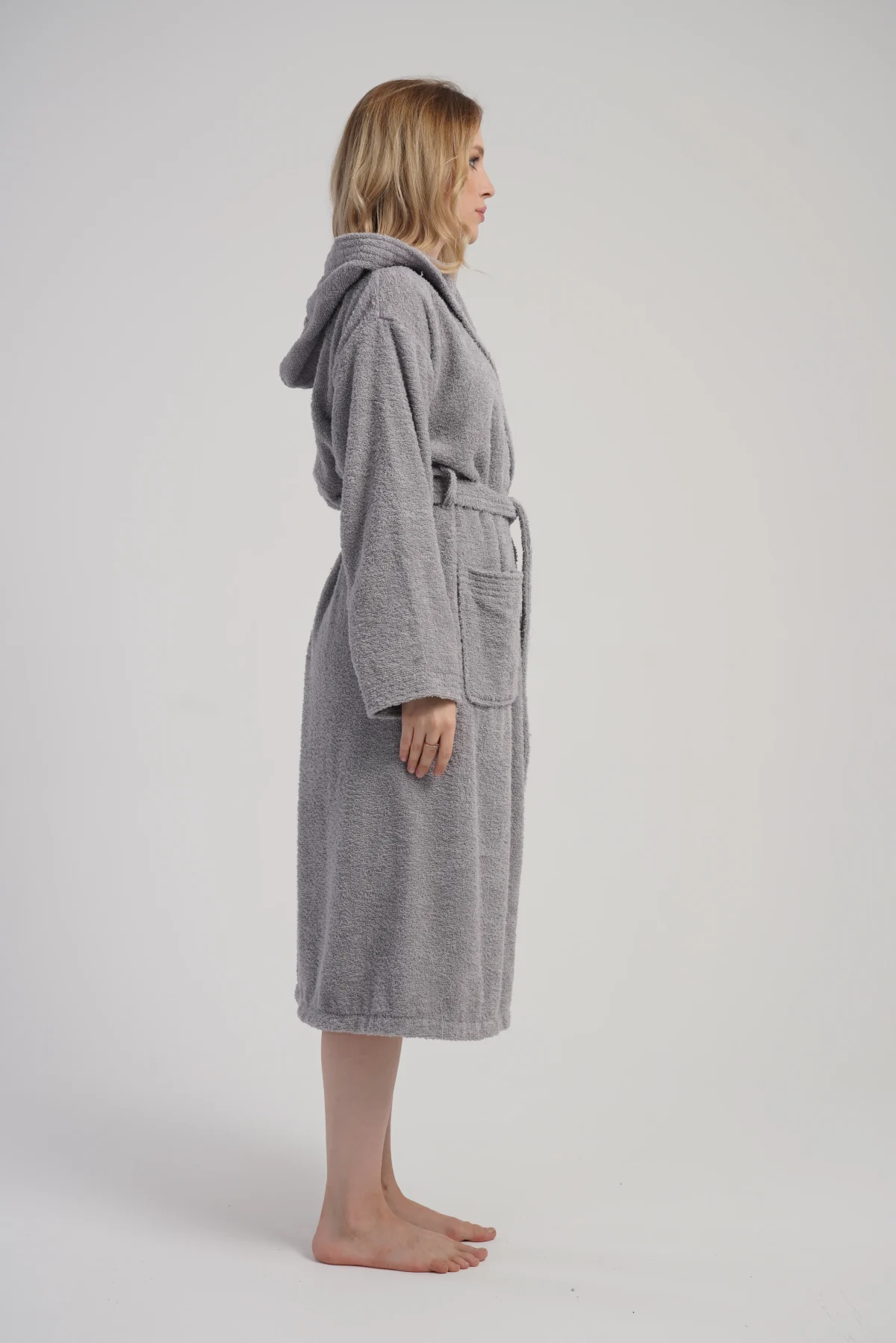 SZLAFROK DAMSKI FROTTE model: 1618690000 (M, L, XL, XXL) - obrazek 3