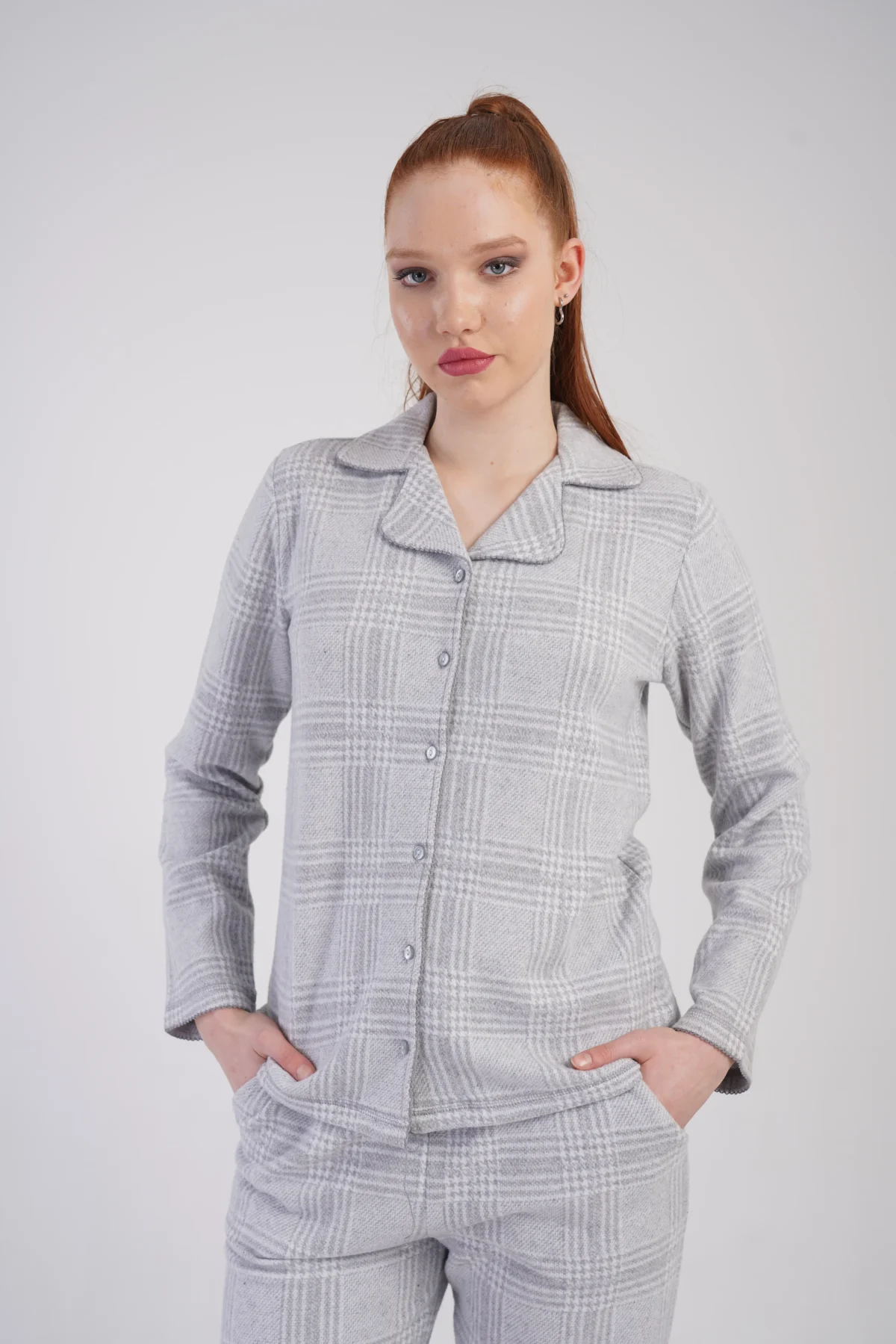 PIŻAMA DAMSKA interlock model: 5010240000 (M, L, XL, XXL) - obrazek 4