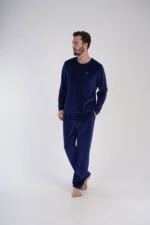 PIŻAMA MĘSKA welurowa model: 3060030000 (S, M, L, XL) - obrazek 4