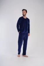 PIŻAMA MĘSKA welurowa model: 3060030000 (S, M, L, XL) - obrazek 5