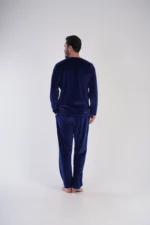 PIŻAMA MĘSKA welurowa model: 3060030000 (S, M, L, XL) - obrazek 2