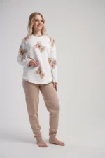 PIŻAMA DAMSKA ocieplana model: 5021680566 (S, M, L, XL) - obrazek 5