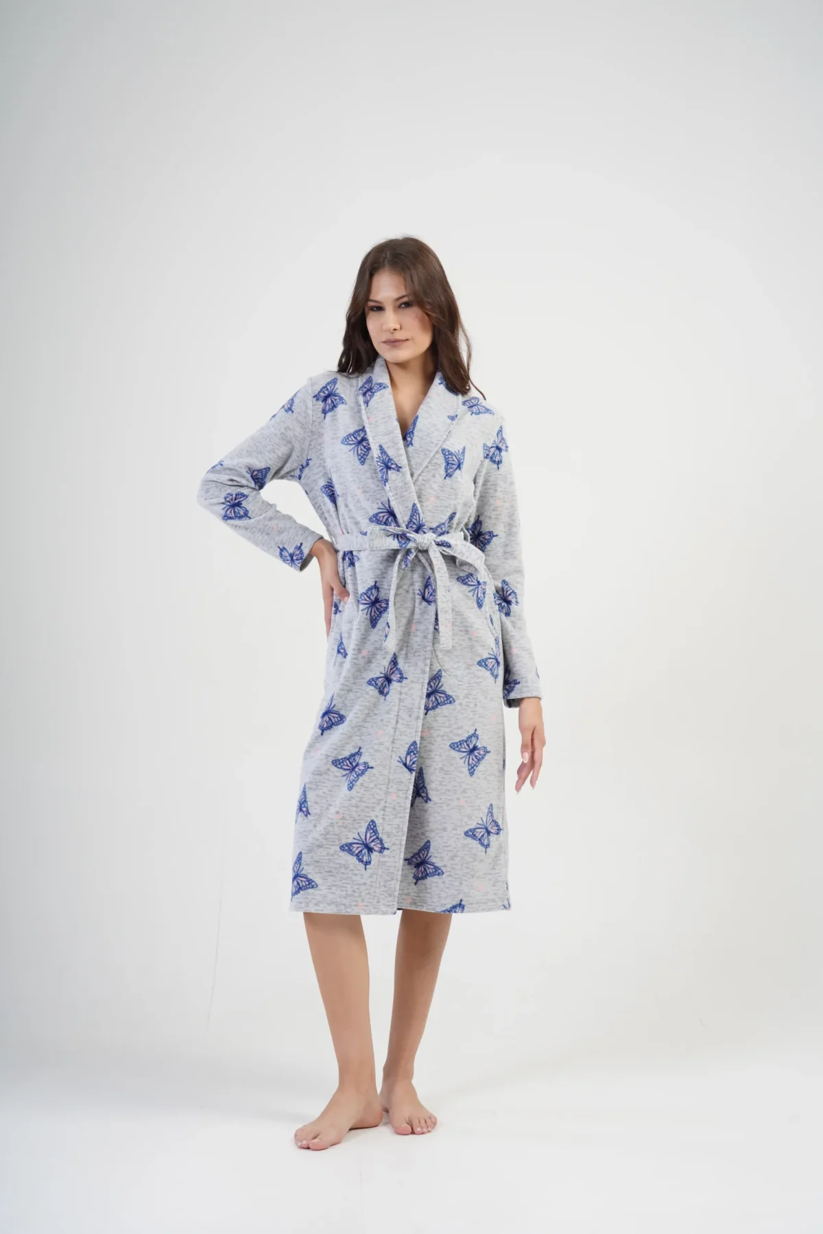 SZLAFROK DAMSKI Polarowy model: 2031920196 (S, M, L, XL) - obrazek 3