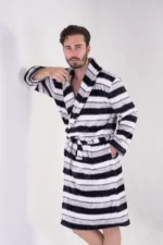 SZLAFROK MĘSKI SOFTOWY model: 3040810241 (M, L, XL, XXL) - obrazek 6
