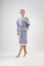 SZLAFROK DAMSKI polarowy model: 2030670000 (1XL, 2XL, 3XL, 4XL) - obrazek 4