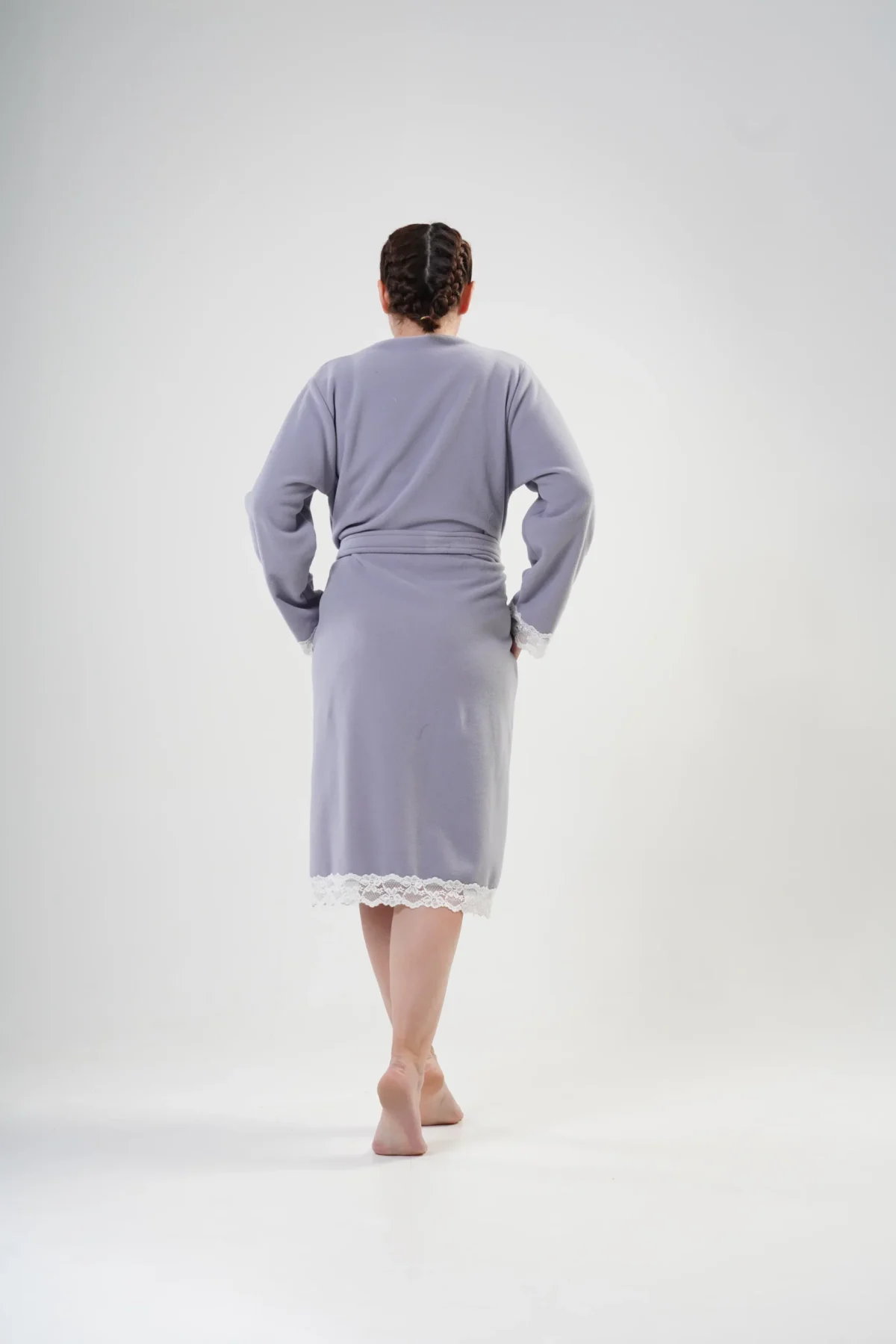 SZLAFROK DAMSKI polarowy model: 2030670000 (1XL, 2XL, 3XL, 4XL) - obrazek 2