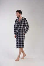 SZLAFROK MĘSKI Polarowy model: 3041950206 (M, L, XL, XXL) - obrazek 4