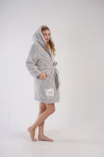 SZLAFROK DAMSKI softowy model: 3060540000 (S, M, L) - obrazek 4