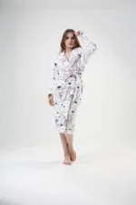 SZLAFROK DAMSKI Softowy model: 2020980216 (S, M, L, XL) - obrazek 3