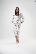 SZLAFROK DAMSKI Softowy model: 2020980216 (S, M, L, XL) - obrazek 4