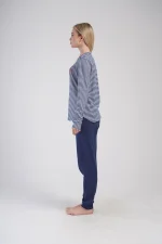 PIŻAMA DAMSKA interlock model: 4033771913 (S, M, L, XL) - obrazek 5