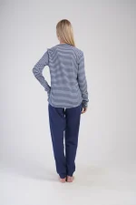 PIŻAMA DAMSKA interlock model: 4033771913 (S, M, L, XL) - obrazek 2