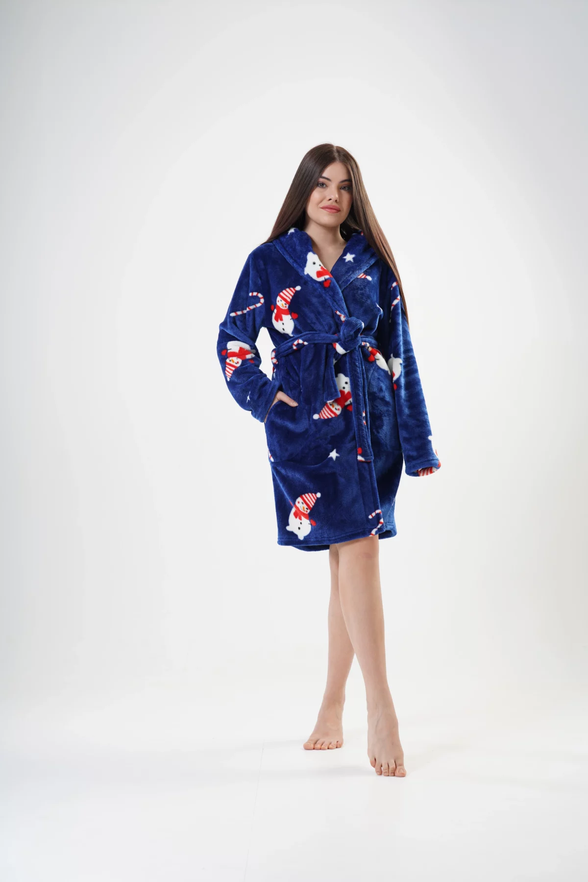SZLAFROK DAMSKI softowy model: 2020860182 (S, M, L) - obrazek 3