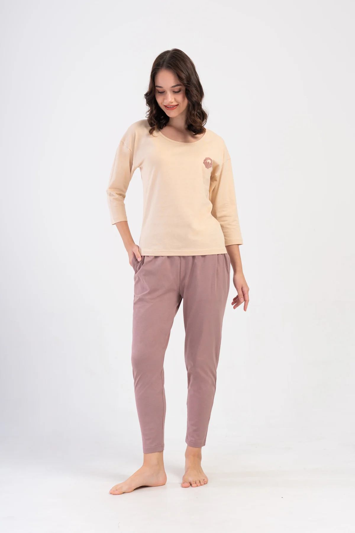 PIŻAMA DAMSKA model: 4084020000 (S, M, L, XL) - obrazek 4